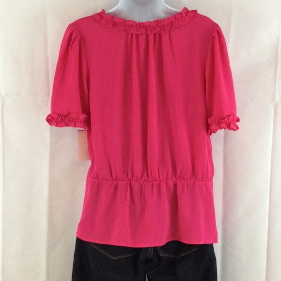 Riley and Rae Peplum Top Sz M - Picture 6 of 12